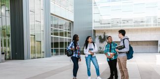 College campus tour